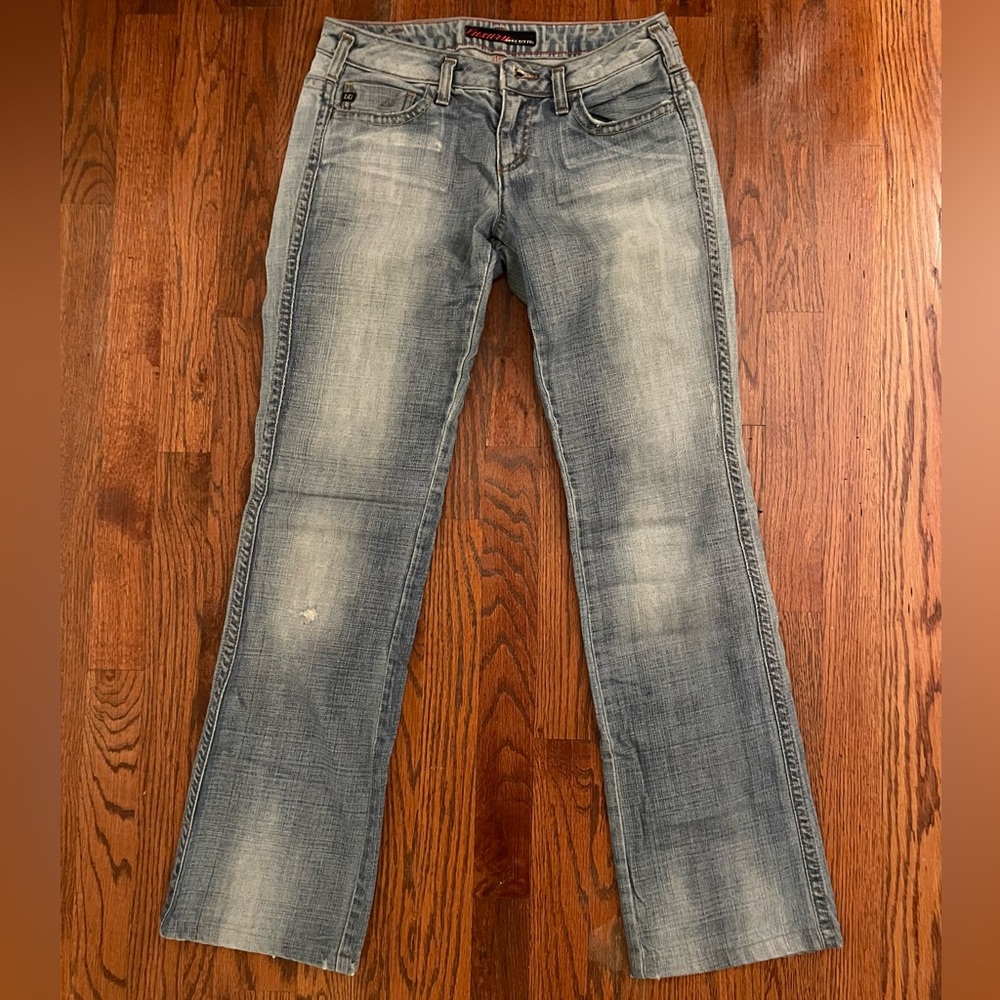 Miss Sixty Light Wash Blue Boot Cut Jeans